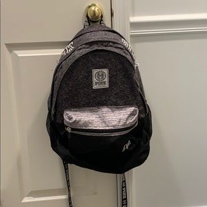 Pink backpack